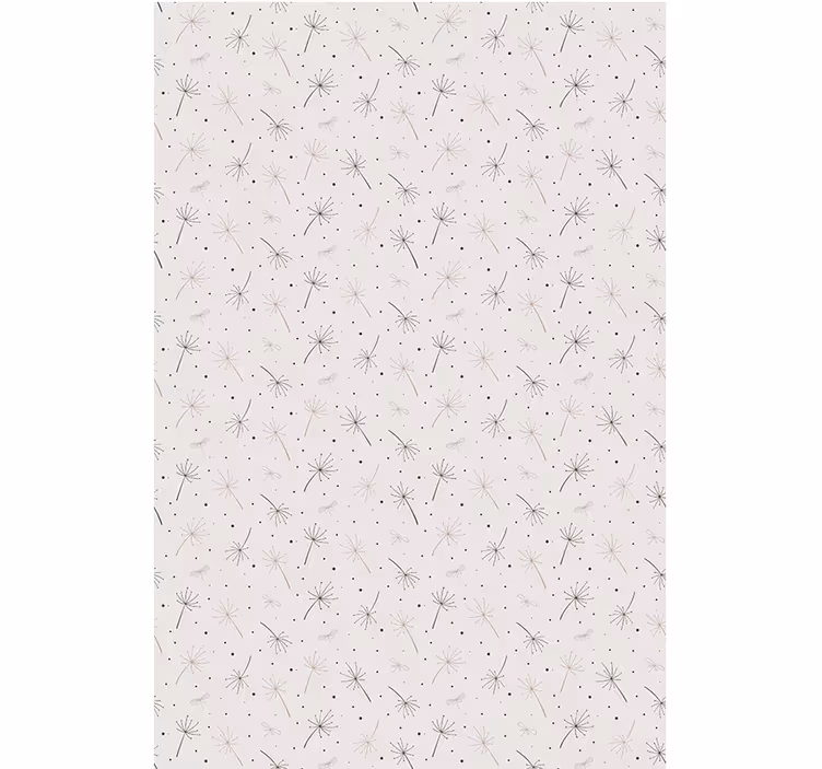 Dandelion Seed Pattern flowers and plant blind - TenStickers
