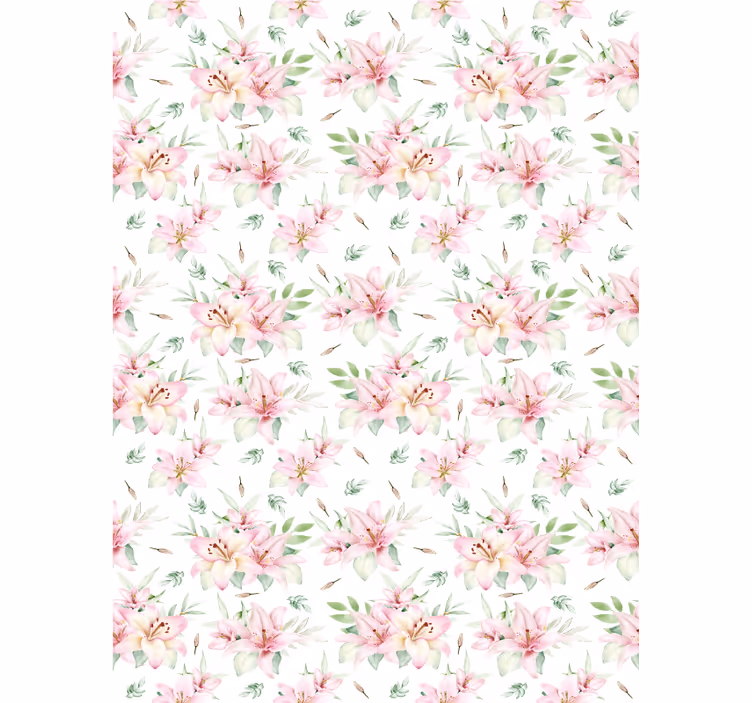 Lush Floral Patterns flowers and plant blind - TenStickers