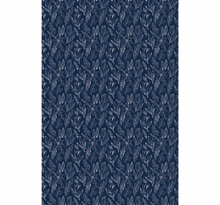 Floral Motif Elegance flowers and plant blind - TenStickers