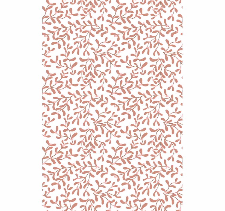 Subtle Leaf Motif flowers and plant blind - TenStickers