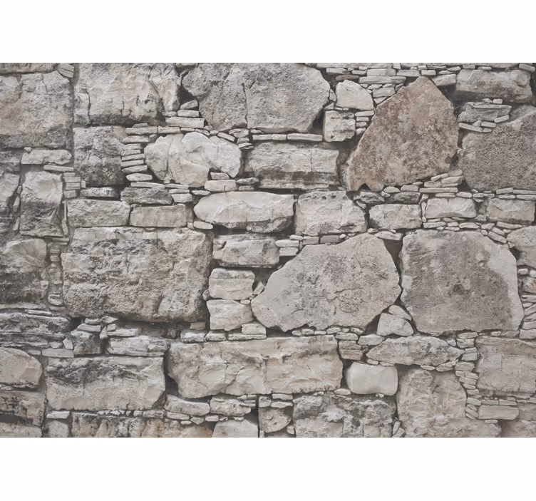 Stone wall effect texture and pattern blind - TenStickers