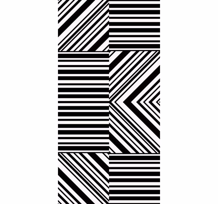Linear Geometric Patterns texture and pattern blind - TenStickers