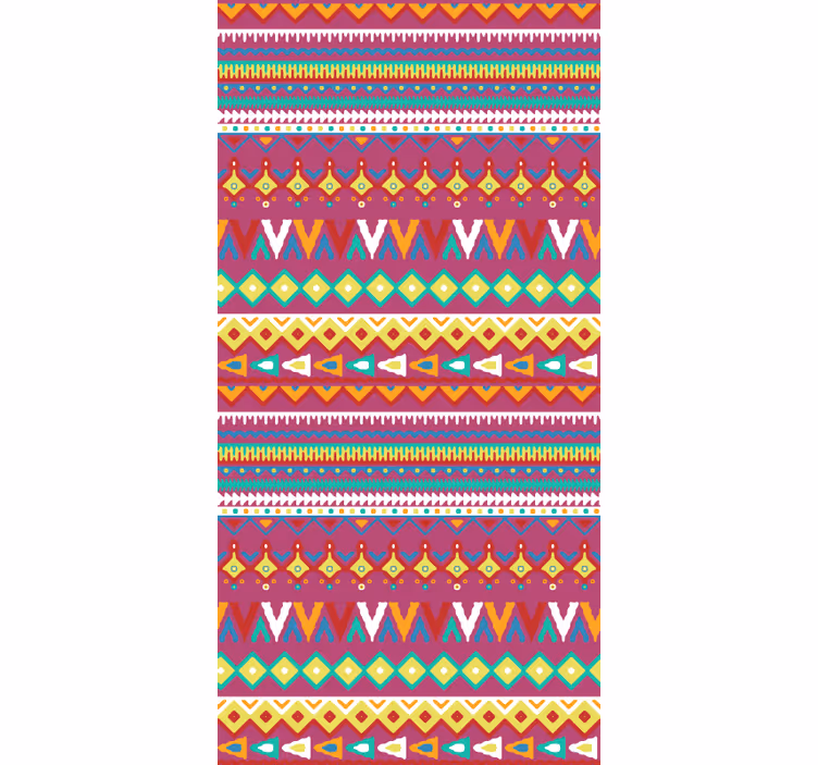 Tribal pattern design original roller blind - TenStickers