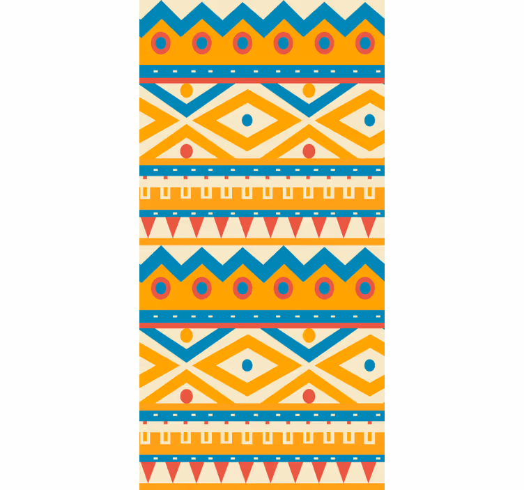 Vibrant Geometric Patterns texture and pattern blind - TenStickers