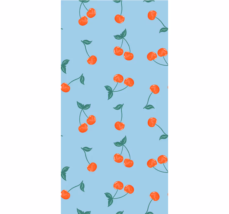 Cherry Sprigs Pattern fruit and vegetable blind - TenStickers