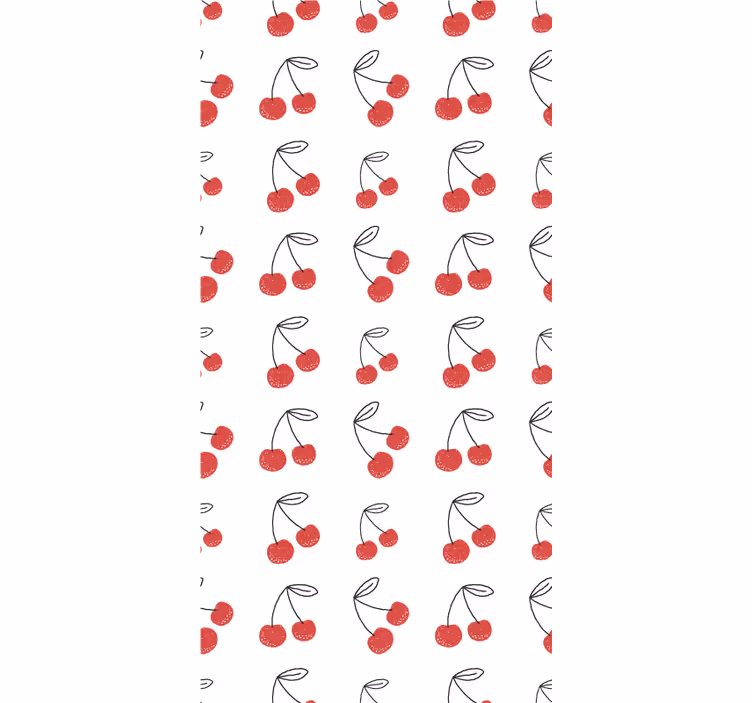Fruit and vegetable blind cherry fruit design - TenStickers