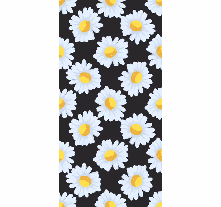 Daisy Flower Theme flowers and plant blind - TenStickers