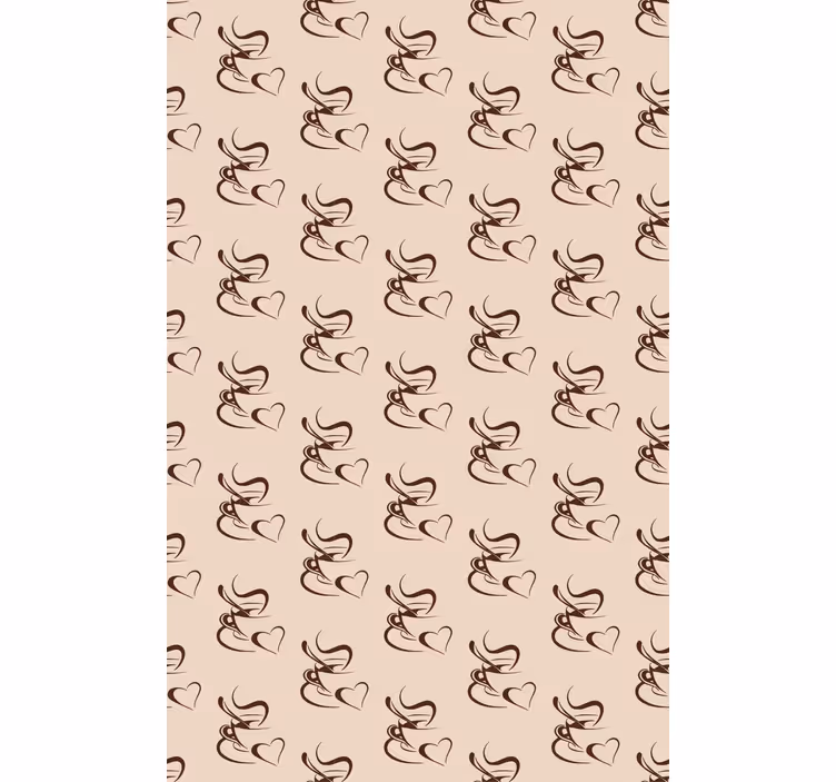 Coffee illustration Kitchen blind - TenStickers