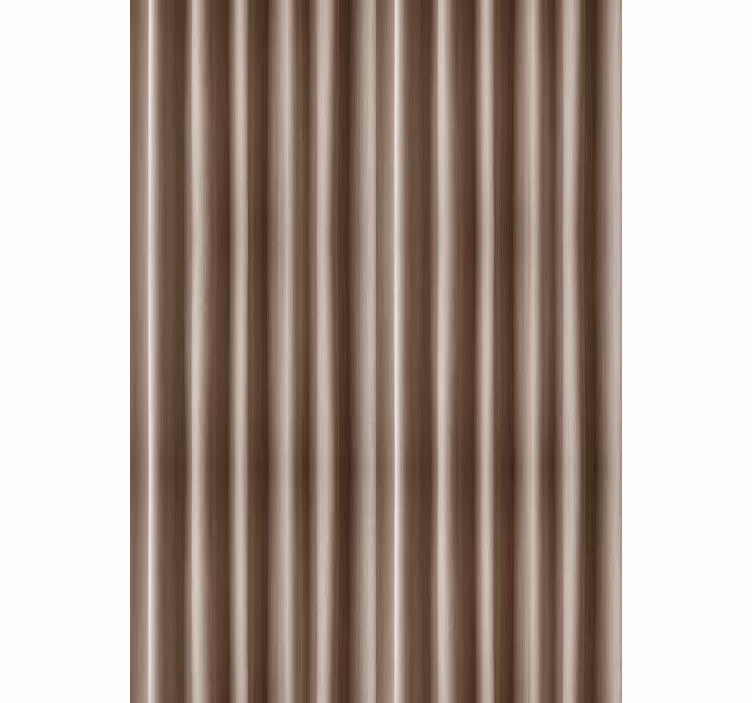 Curtain texture beige roller blind - TenStickers