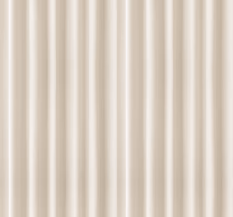 Ecru curtain print texture roller blind  - TenStickers