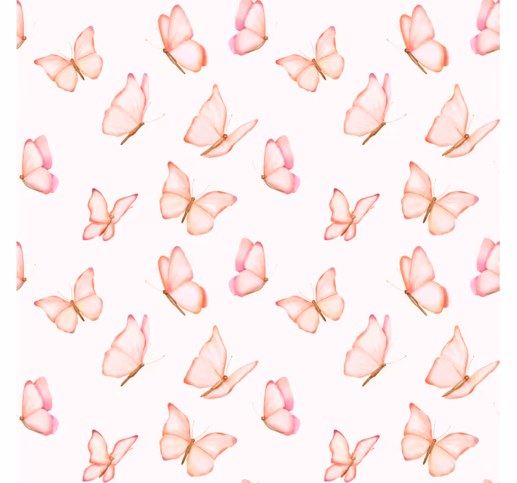 watercolor butterflies Butterfly blind - TenStickers