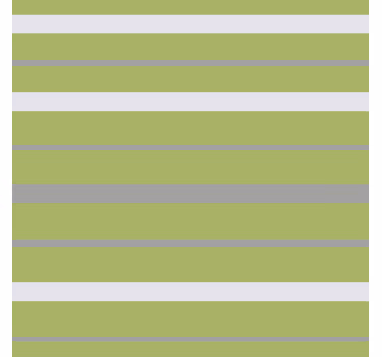 Gray and green stripy pattern elegant roller blind - TenStickers