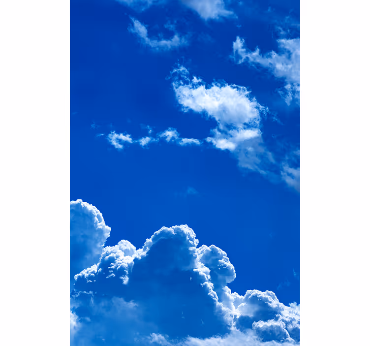 Serene Sky Scene cloud blind - TenStickers