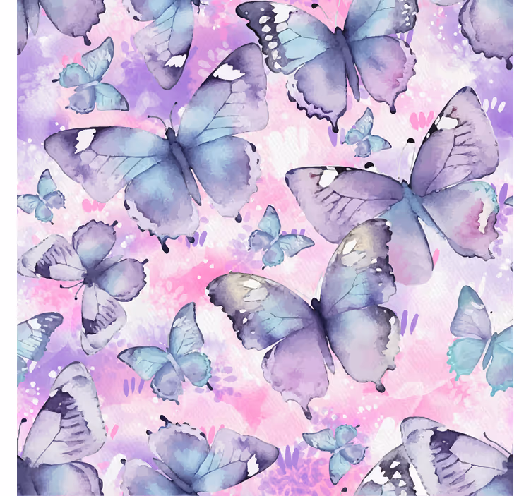 Splash style butterfly blind - TenStickers