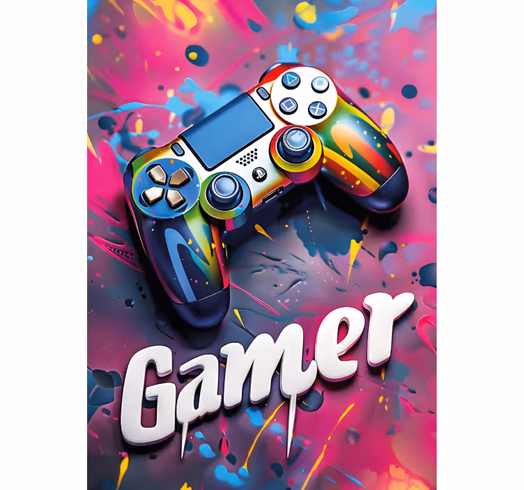 Colorful style geek blind - TenStickers