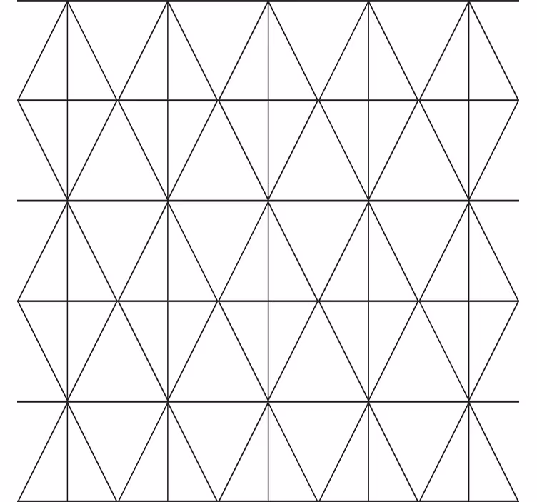 Minimalistic style scandinavian blind - TenStickers