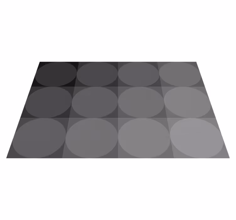 Placemat with subtle circular pattern - TenStickers