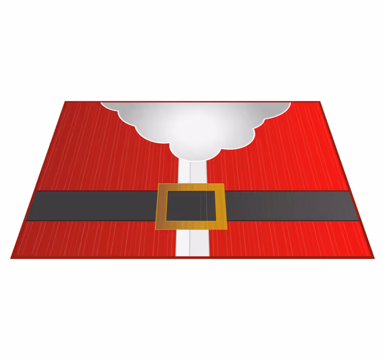 For Christmas Santa Claus clothes placemats - TenStickers