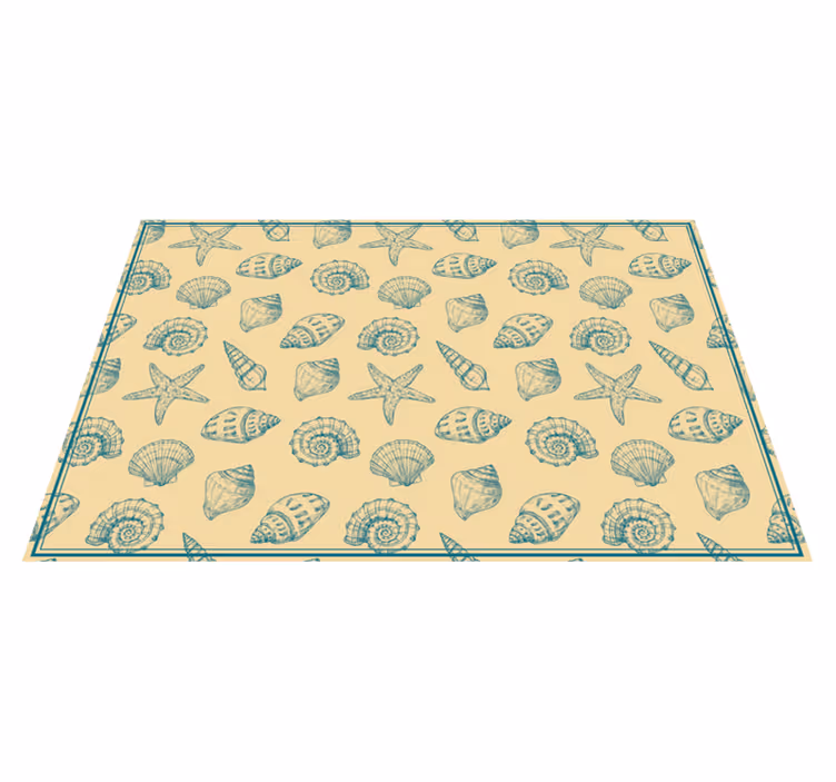 Original placemat shell design tableware - TenStickers