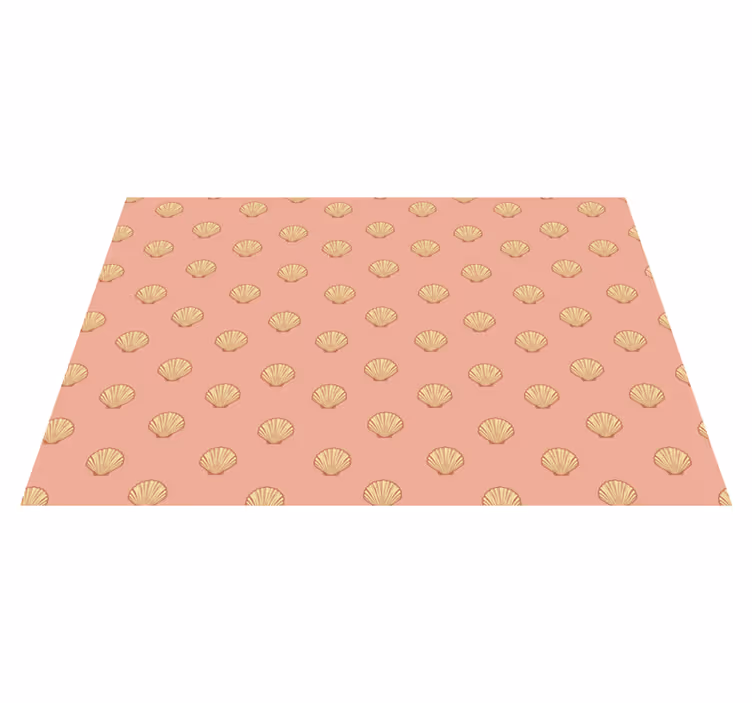 Original placemat shell pattern placemats - TenStickers