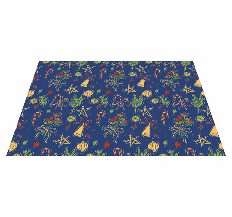 Christmas placemat for a festive table setting - TenStickers