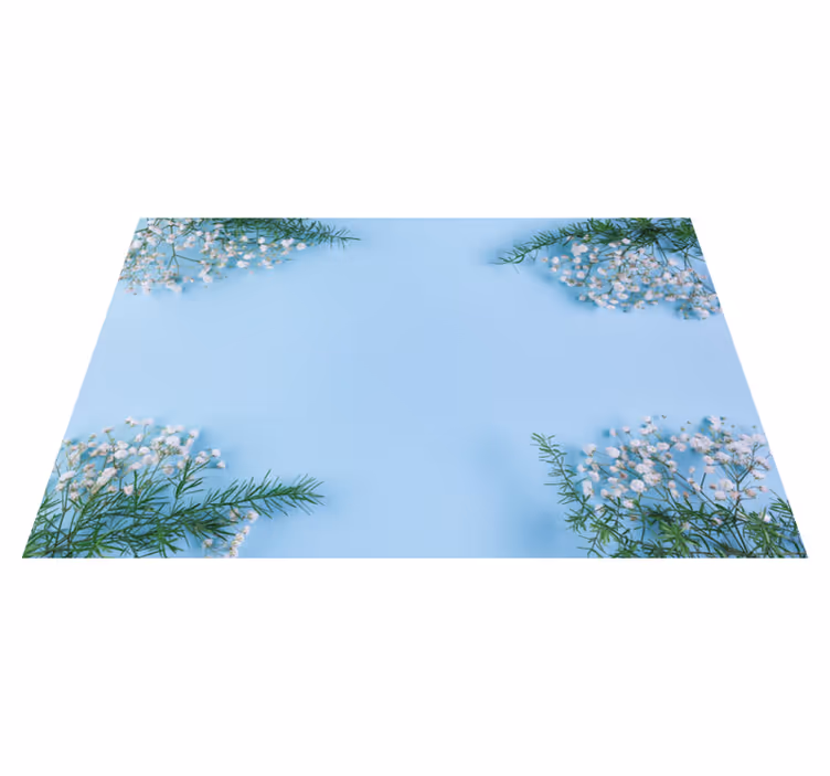 Original placemat floral table decoration - TenStickers