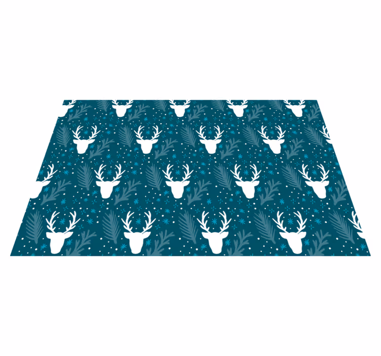 Christmas placemat for an elegant holiday table setting - TenStickers