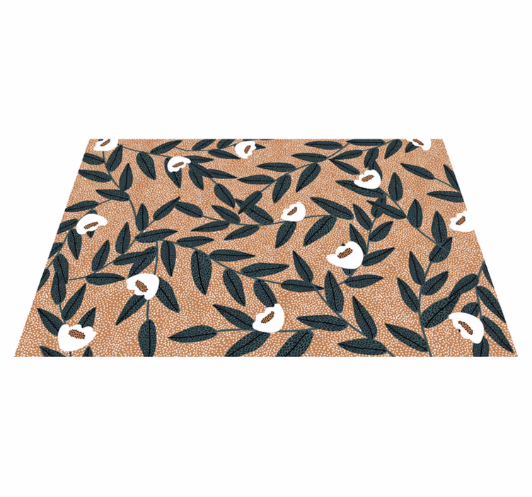 Blossoms and Leaves original placemats - TenStickers