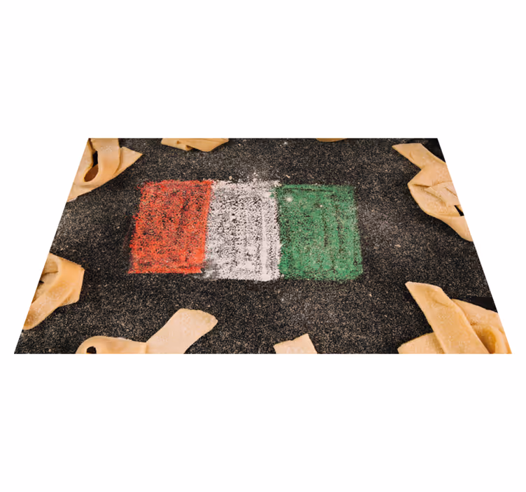 Original placemat italian flag design - TenStickers