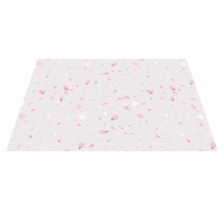 Cherry blossom petals elegant placemats - TenStickers