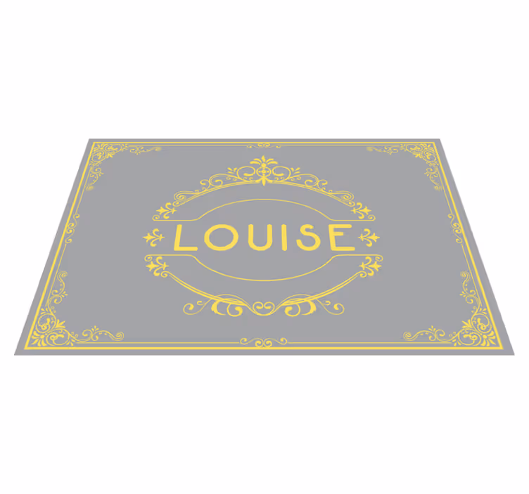 Pantone with name original placemats - TenStickers