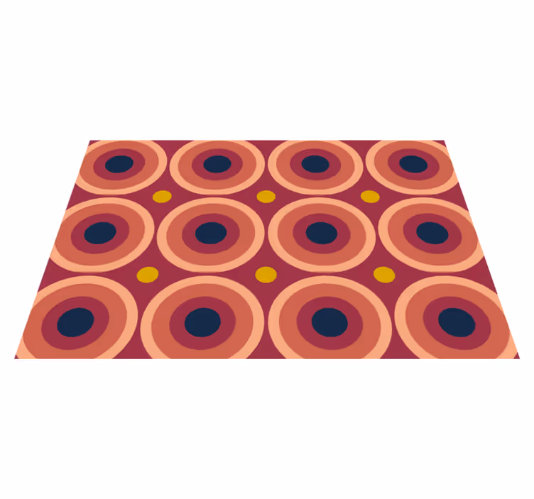Original placemat geometric circular design - TenStickers