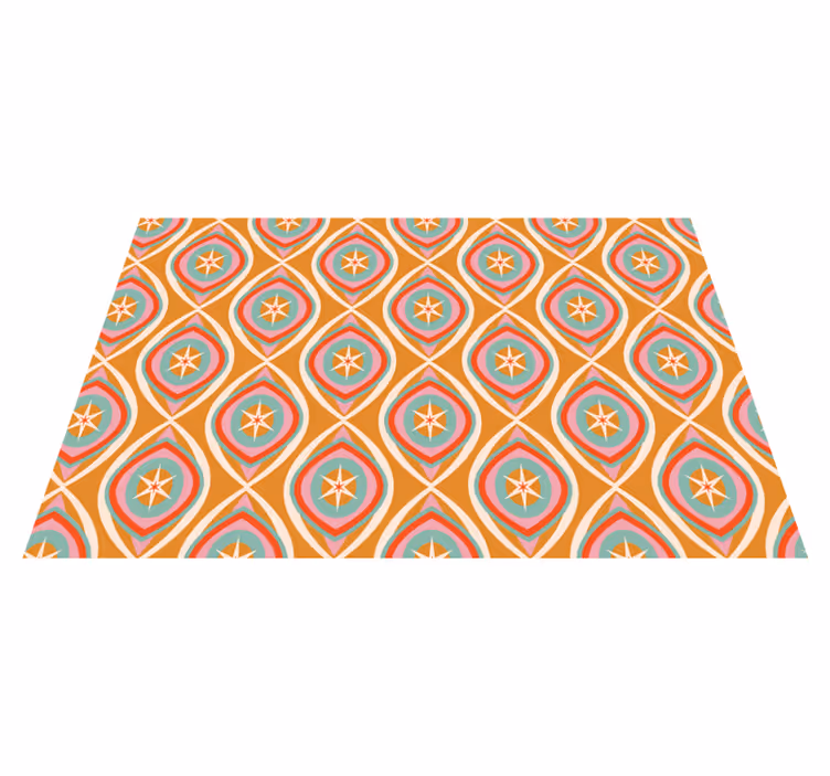 Abstract geometric pattern original placemats - TenStickers