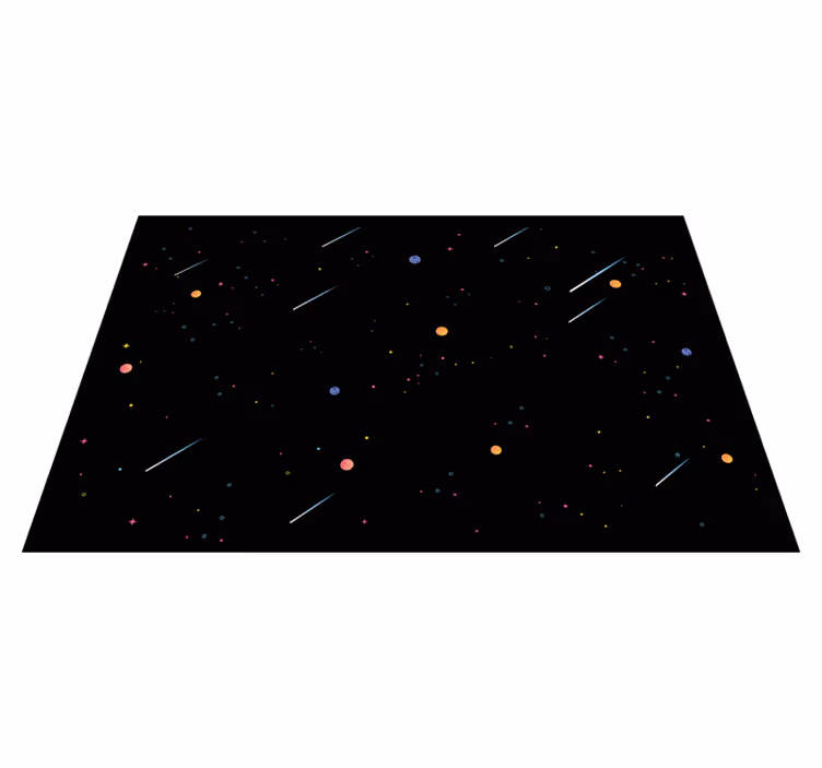 Space-themed kids meal children placemat - TenStickers
