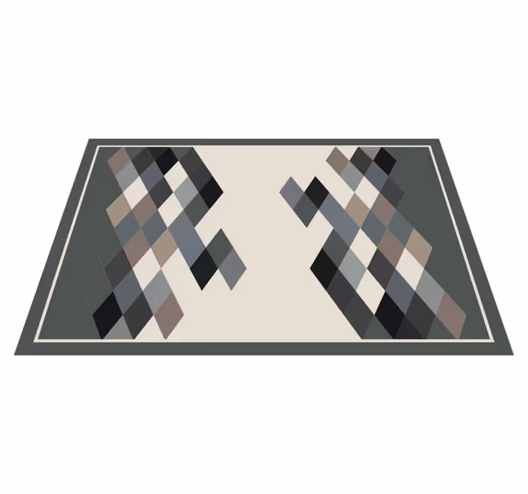 Geometric Pattern Surface modern placemat - TenStickers