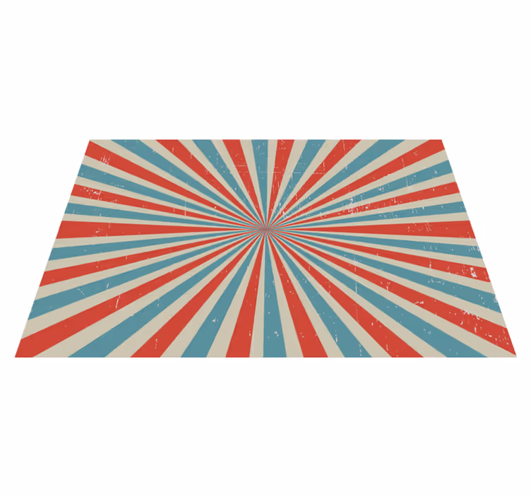 Original placemat bold spiral design - TenStickers