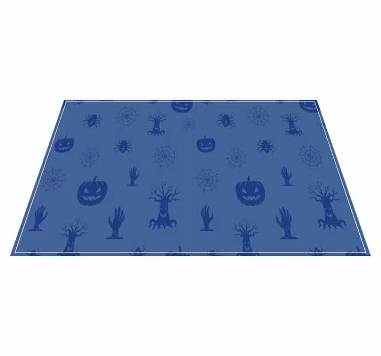 Halloween placemat for eerie theme decor - TenStickers