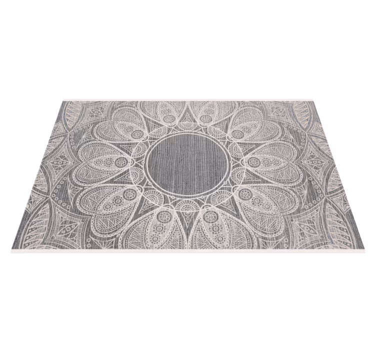 Placemat with intricate mandala patterns - TenStickers