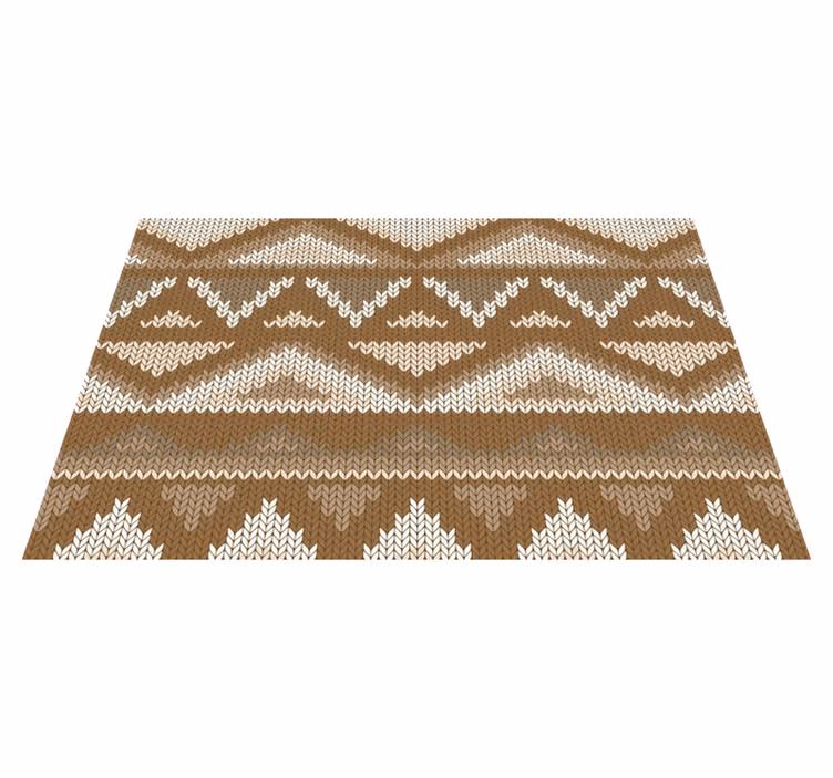 Placemat with knitted texture design - TenStickers