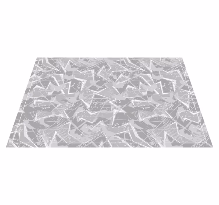 Abstract geometric shapes placemat - TenStickers