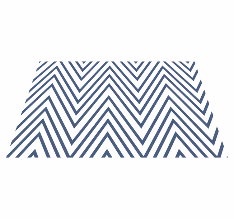 Hampton style line pattern original placemats - TenStickers