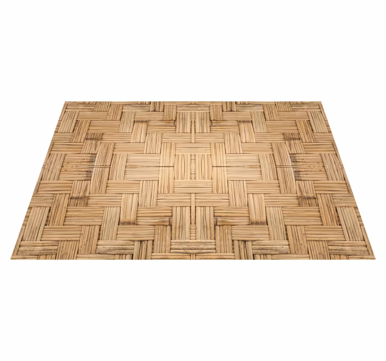 Placemat woven bamboo surface - TenStickers