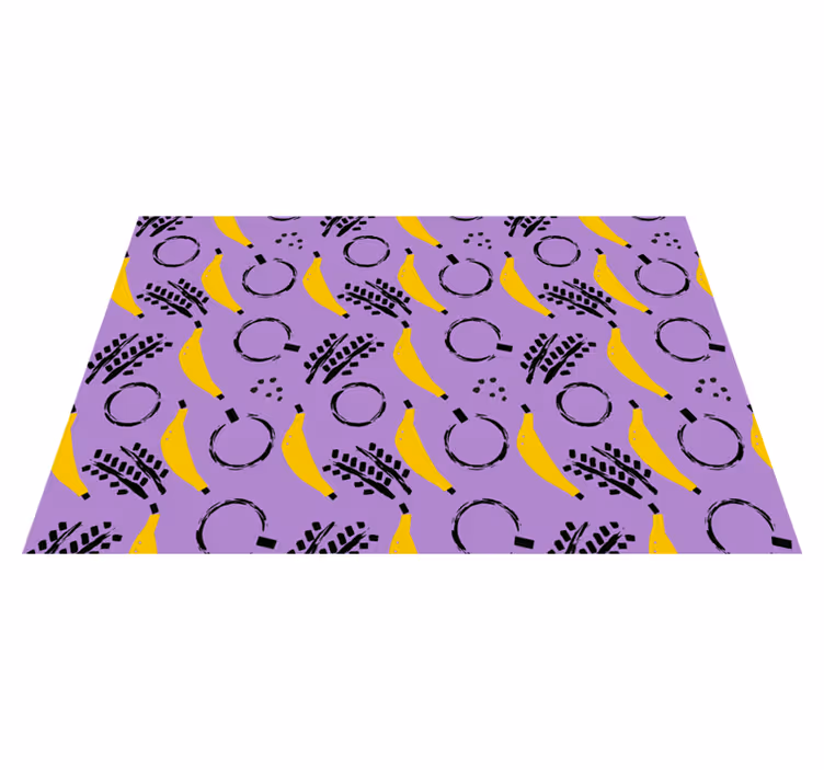 Original placemat with banana pattern design - TenStickers