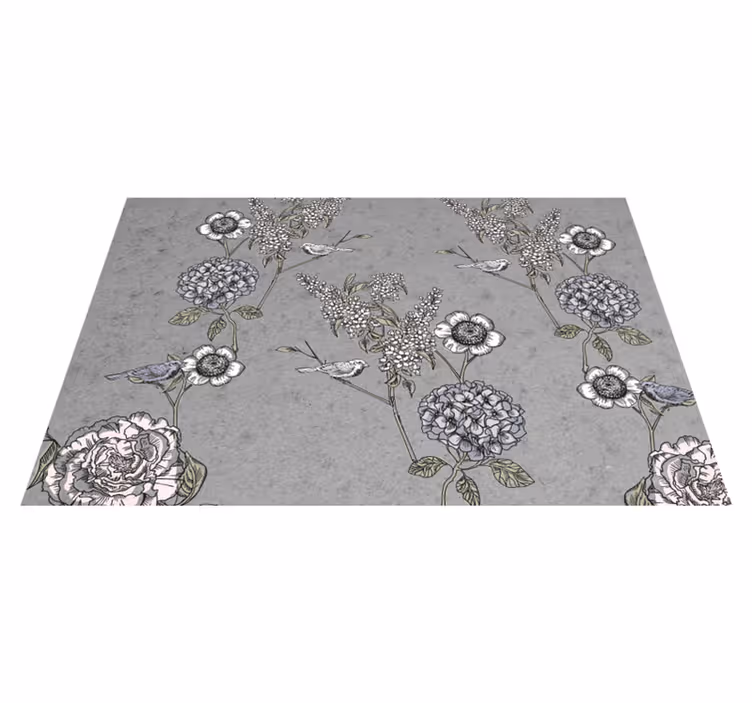 Original placemat with botanical design - TenStickers