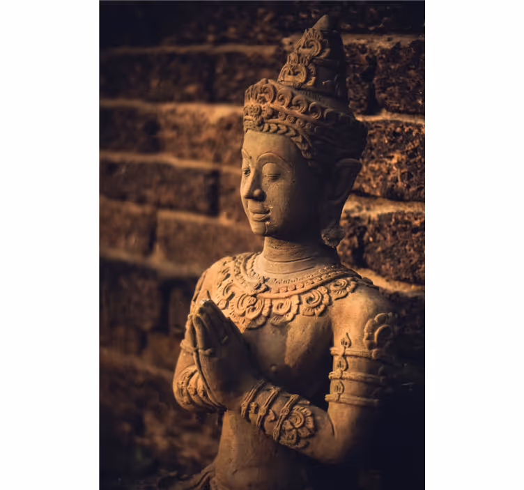 Buddha mural buddha figure - TenStickers