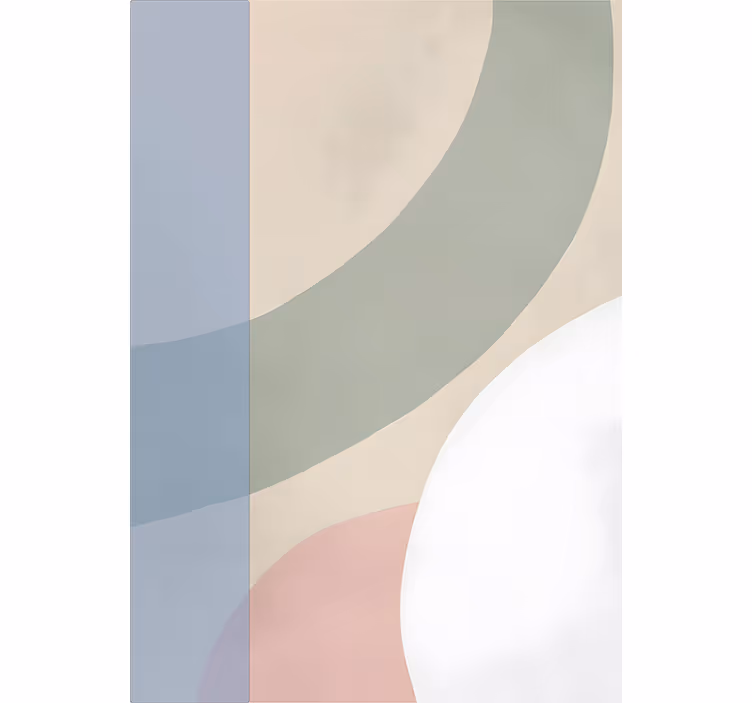 Beige wall mural in warm earthy tones - TenStickers