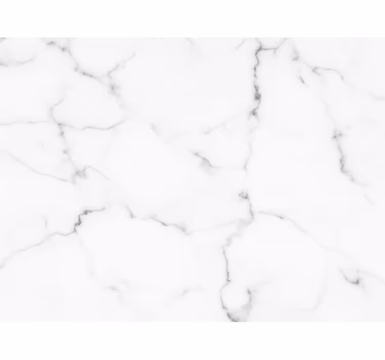 Hallway wall mural in white marble design - TenStickers