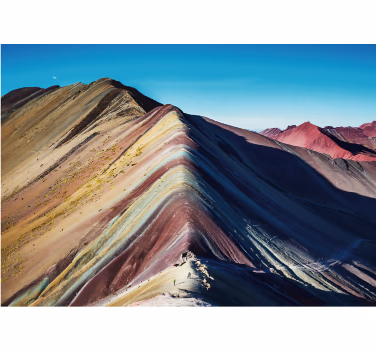 Multicolor Peruvian  Desert Wall Mural - TenStickers