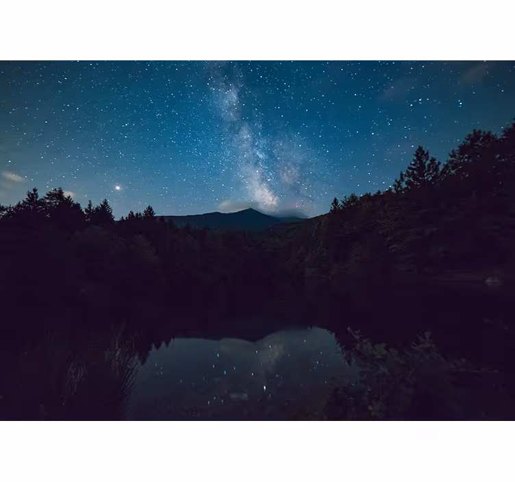 Nature wall mural astral nightscape - TenStickers