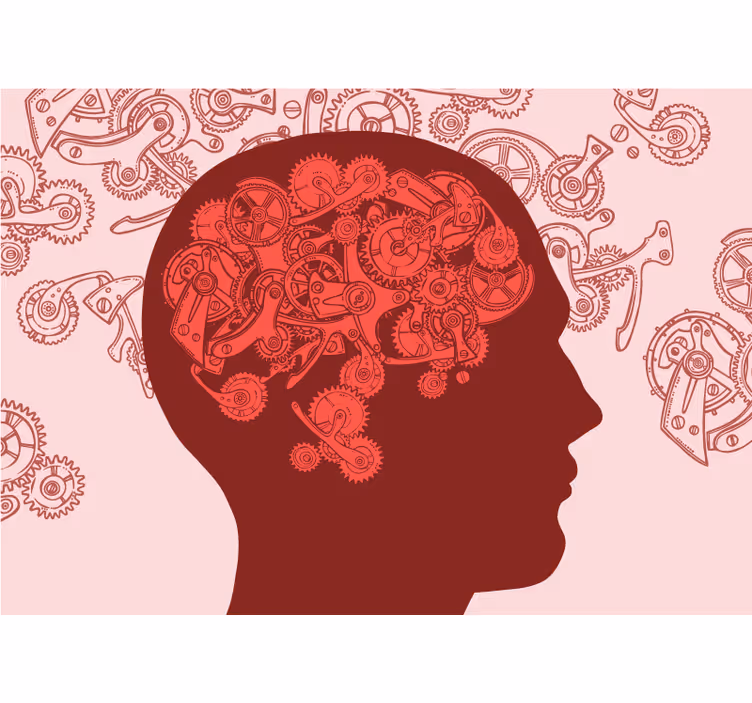 Creative Mechanisms Mind painting mural - TenStickers